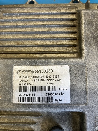 Centralina motore fiat panda - centralina,